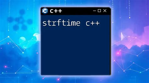 strftime cpp|c++ timers.